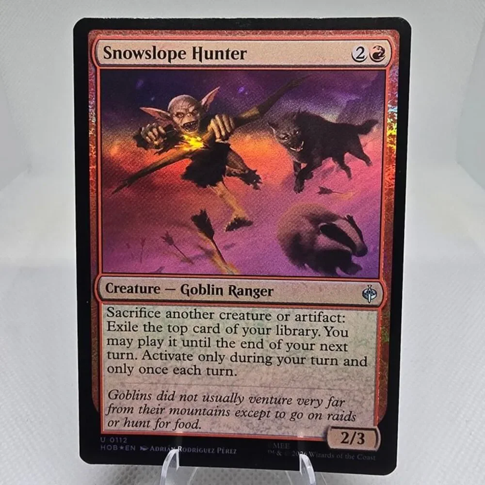 Snowslope Hunter #112 The Hobbit Magic The Gathering
